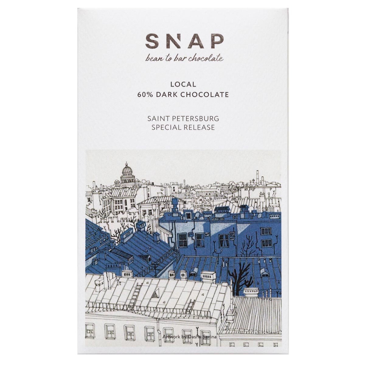 Шоколад Snap Saint-Petersburg special release 60%, 50г